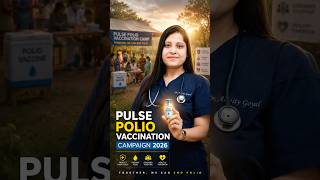 Pulse Polio Vaccination Campaign 2026 💉 Protect Every Child | Polio Drops Awareness #vaccination
