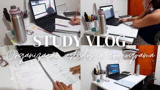 STUDY VLOG 📚 cronograma, inglês na Kultivi | Marília Anjos