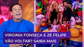Virginia e Zé Felipe juntos na festa de Maria Alice: eles voltaram? | Fofocalizando 26/05/26