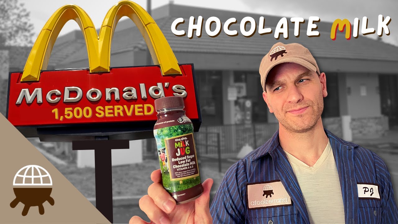 McDonalds Chocolate Milk Review 1,500! YouTube