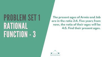 Problem Set 1 - Rational Functions - 3