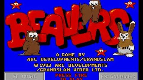 Beavers Review for the Commodore Amiga by John Gage