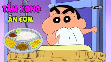 Siêu Tổng Hợp Shin #127 - Thử Thách Cấm Cười Khi Ăn | Shin Tập Mới Để Ăn Cơm | Shin Cậu Bé Bút Chì