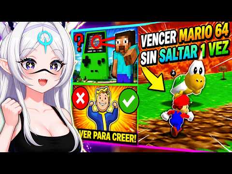 Las 7 Hazañas de Videojuegos IMPOSIBLES by Zico Tops | VTuber Reacción #90