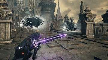 Dark Souls 3 Cinders Mod Hex Showcase - Black Fire Orb and Weakening Black Fire Orb