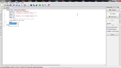 PSeInt - Sumar dos Numeros