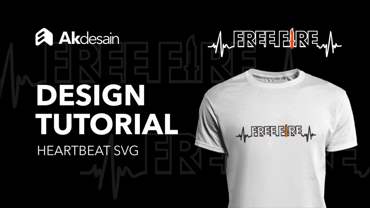 Design Tutorial Heartbeat Freefire Svg Youtube