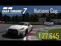 Gran Turismo 7 Nations Cup | Deep Forest Raceway | Nissan GT-R NISMO &#39;17 Setup | 1:27.645