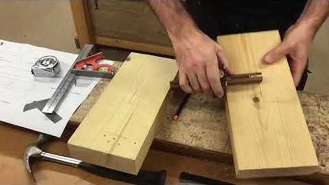How to mark out a Tusk tenon