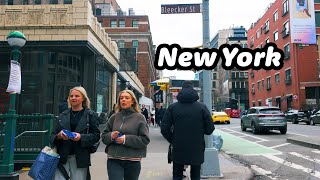 NYC Walk [4K]🗽 NoHo 🌸 PlantShed Cafe ☕️ Cooper Union College 🎨 Astor Place 🚕 Lower Manhattan