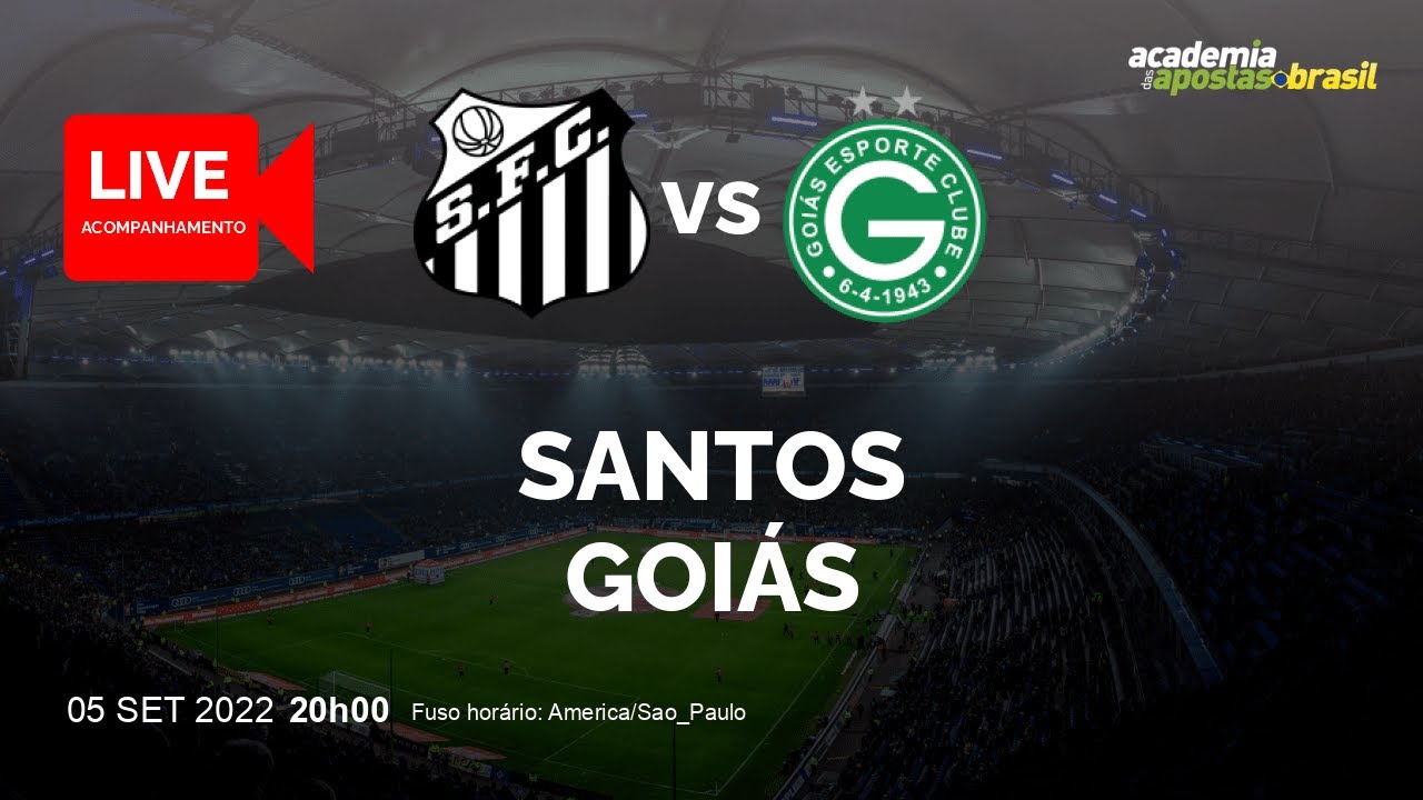 Descobrir 57+ imagem jogo do santos e goiás br.thptnganamst.edu.vn