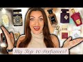 MY ALL-TIME FAVOURITE FRAGRANCES | Top 10 Perfumes for LIFE!