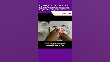 Tuya WiFi ZigBee Smart Scene Wireless Switch Push Button Controller Automation Scenario 2