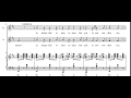 Belle nuit ô nuit d'amour (Les Contes D'Hoffman - Offenbach) Score Animation