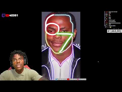 iShowSpeed Reacts To His Face Being Drawn With “67” 😂 (GTA 4 MEME)