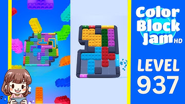 Color Block Jam Level 937 Solution Walkthrough