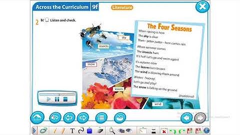 5 grade. the four seasons