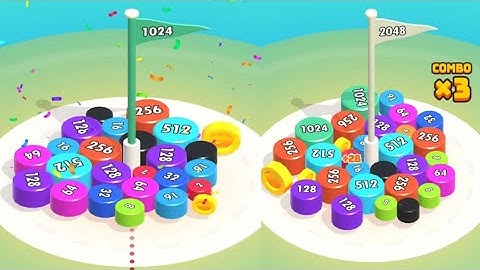 2048 Merge Blocks 3d - Puzzle Game Part 1! android, iOS