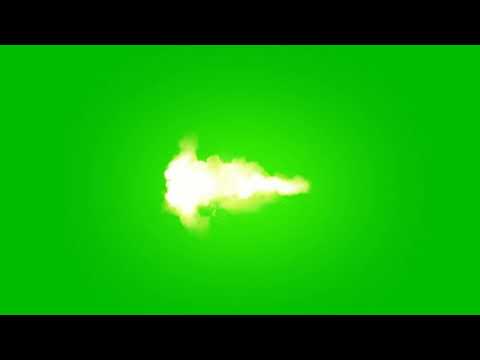 GUN Muzzle Flash Green Screen Vfx 