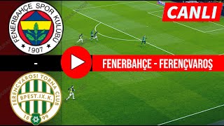 Fenerbahçe - Ferençvaroş Maçi Canli İzle Efootball 21 Türkçe Oyun