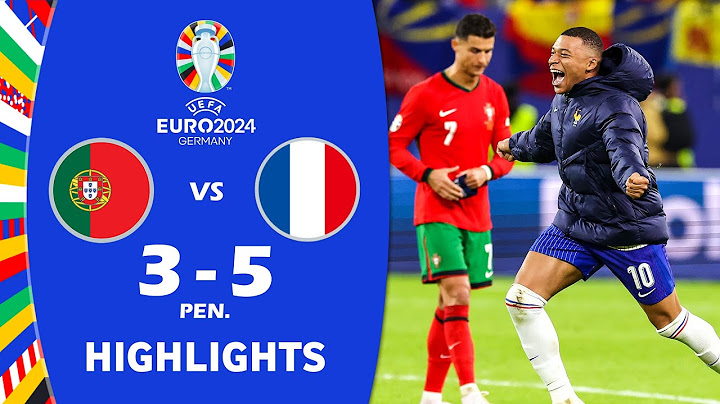 Portugal gegen Frankreich 0:0 Pen. (3:5) Höhepunkte Tor | Viertelfinale | UEFA Euro 2024
