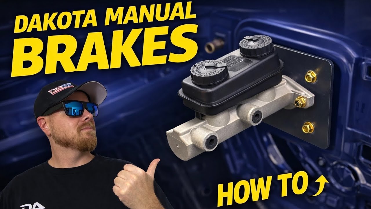 Мой Dakota с двигателем SRT4 получил механические тормоза и впускной коллектор!!