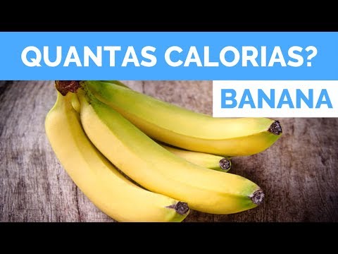 Vídeo: Quantas calorias tem uma banana: valor nutricional e composição da fruta