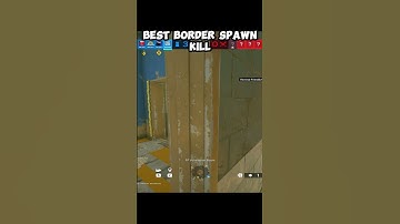 Best Border Spawn Kill!  #rainbowsixsiege #6siege #rainbow6siege #JohnnyIce4L #shorts #gaming #fyp