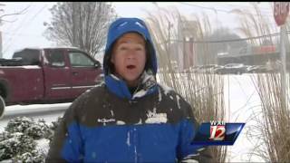 Cameron: Mount Airy snow adding up