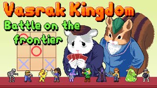 Tic-Tac-Toe-Deckbuilder mit Echtzeitstrategie - Vasrak Kingdom: Battle on the frontier #01