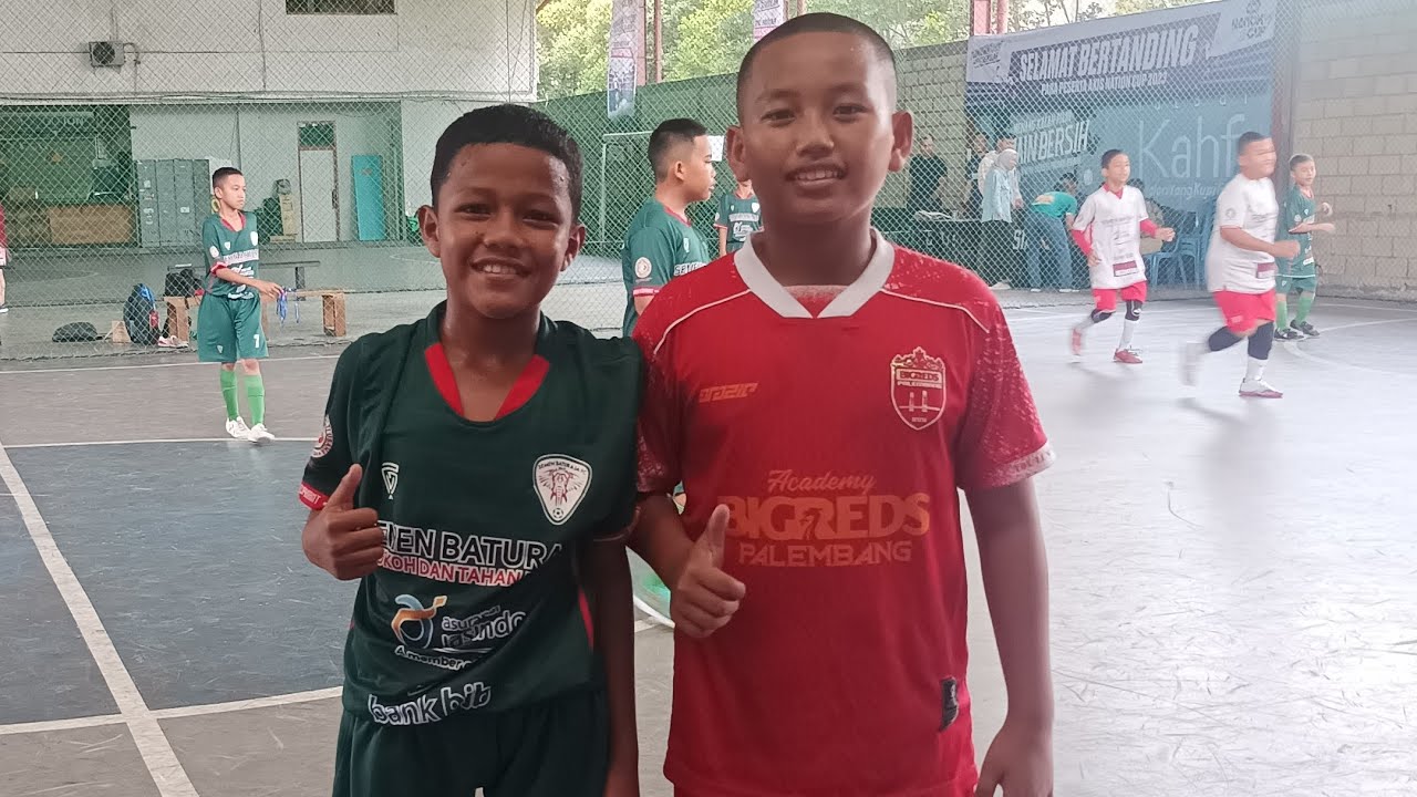 academy bigreds palembang VS Jong Semen Baturaja  Liga Futsal palembang AAFI Usia 13 tahun