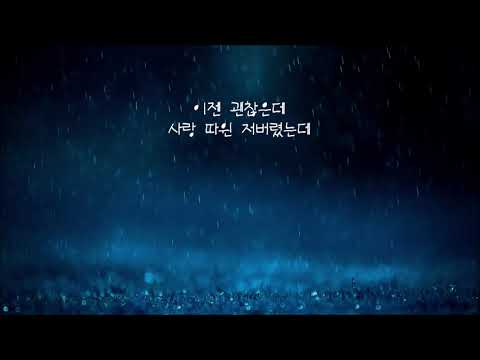 조장혁 비와 당신