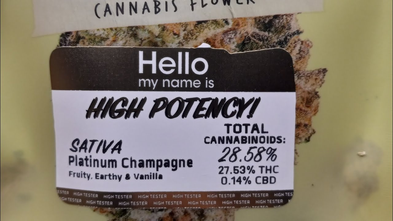 Dime bag platinum champagne strain review
