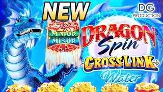 ⭐NEW⭐ 🐉DRAGON SPIN CROSS LINK WATER PROGRESSIVE WHEEL SPIN SLOT MACHINE @Yaamava (Light & Wonder)