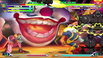 Marvel vs. Capcom 2 - Cable, Sentinel, Cyclops vs. Magneto, Captain Commando, Storm