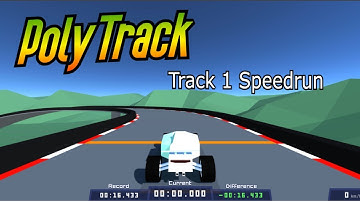 PolyTrack | Track 1 shortcut | Speedrun
