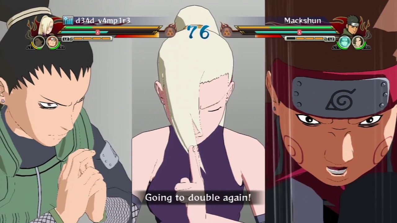 Naruto Ultimate Ninja Storm Revolution Online | iMackshun vs. d34d_v4mpir3