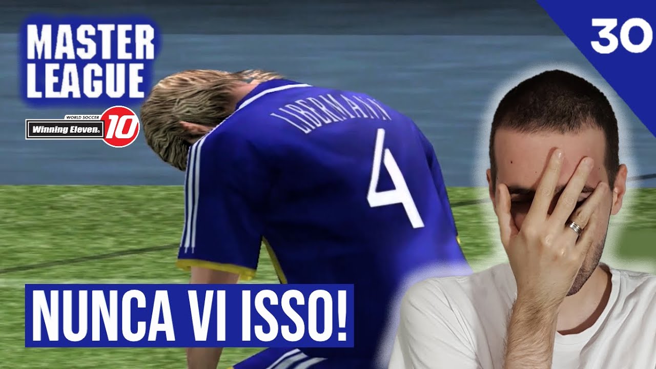 A MAIOR PIPOCADA DA HISTÓRIA! - Winning Eleven 10 PS2 Master League com TIME ORIGINAL EP 30