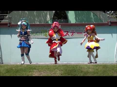 キュアスカーレット初登場 Go プリンセスプリキュアショー 再編集 Precure