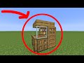 how to make the smallest house in minecraft