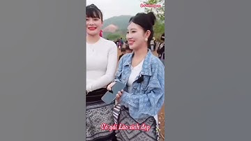 Shorts Cô gái Lào xinh đẹp - Lễ hội Bun Vốc Nặm