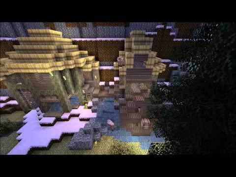 "Minecraft Xbox 360" On The Spot Skyrim Timelapse