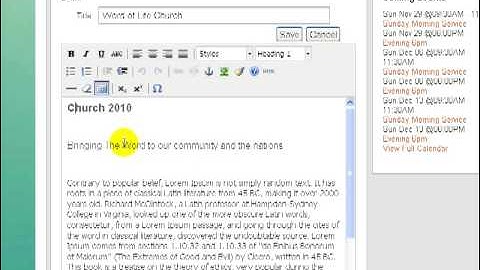 Editing Content in Joomla 1.5.mp4