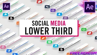 Unicolor Social Media Lower Thirds screenshot 5
