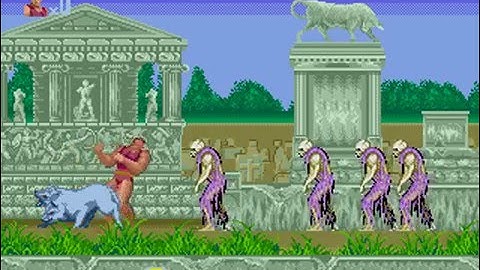 SEGA Genesis/MD - Altered Beast with Voice Samples from the Arcade version (HACK)