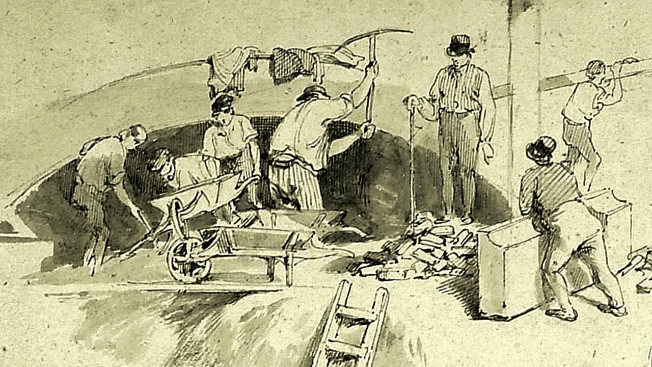 How British railways were built in 1820 - John Cooke Bourne