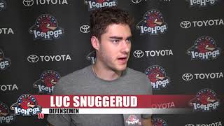 2018 IceHogs Exit Interview: Luc Snuggerud