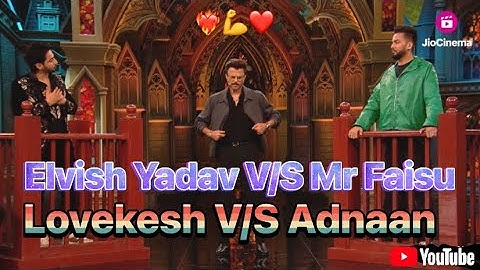 Bigg Boss OTT-3 Faisu & Elvish Promo🥰BBOTT-3Weekend ka vaar Mr Faisu vs Elvish Yadav |Anil kapoor