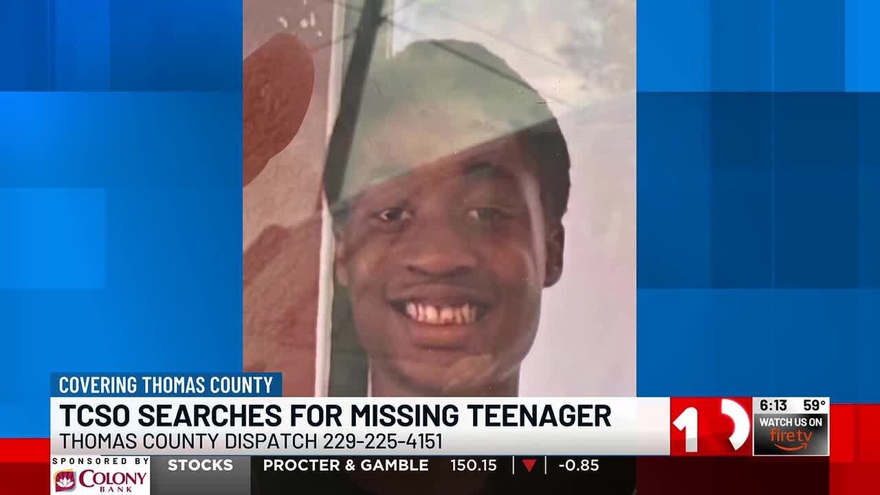 Thomas County sheriff’s office searches for missing 14-year-old - YouTube
