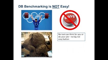 Database Benchmarking  Miseries, Myths and Misconceptions